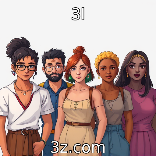 Aumento da diversidade em personagens de jogos